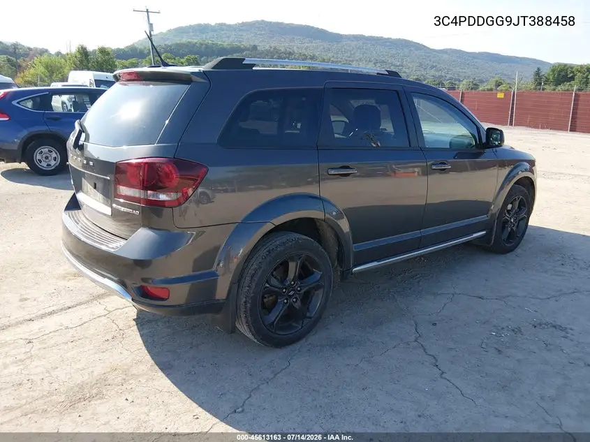 2018 Dodge Journey Crossroad Awd VIN: 3C4PDDGG9JT388458 Lot: 45613163