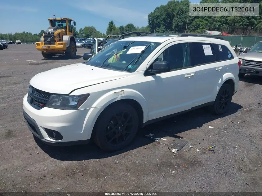 2018 Dodge Journey Gt VIN: 3C4PDDEG6JT320041 Lot: 45625971