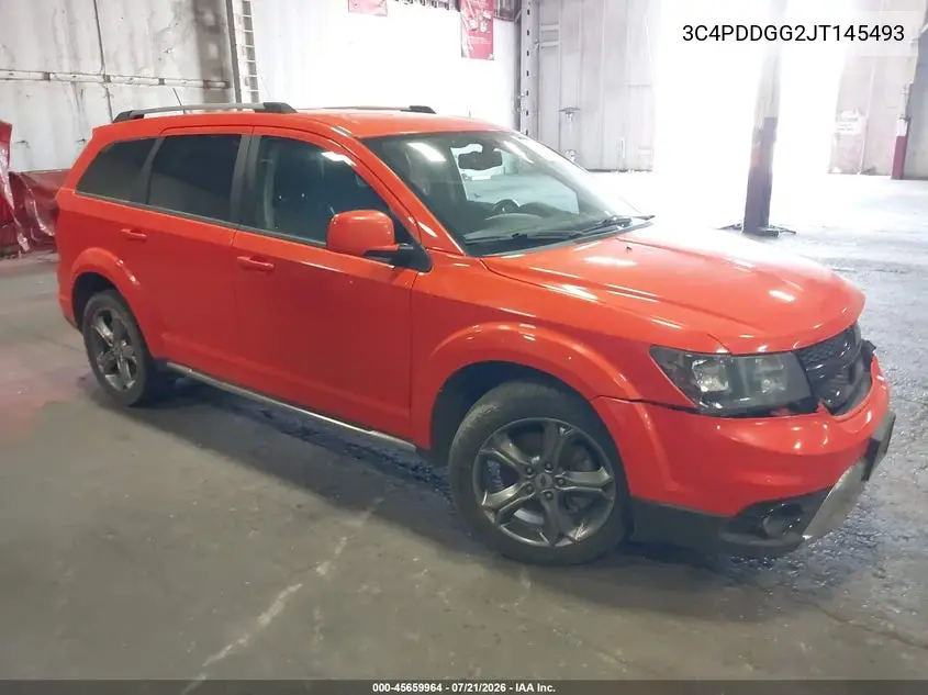 2018 Dodge Journey Crossroad Awd VIN: 3C4PDDGG2JT145493 Lot: 45659964