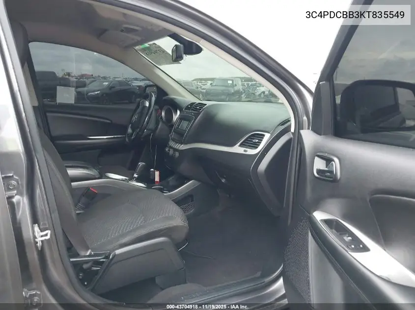 3C4PDCBB3KT835549 2019 Dodge Journey Se