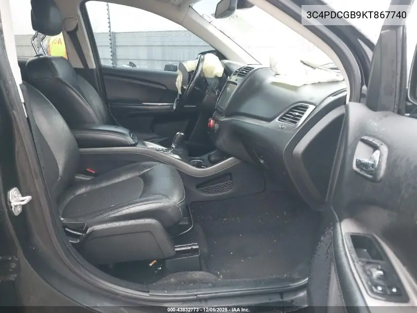 3C4PDCGB9KT867740 2019 Dodge Journey Crossroad