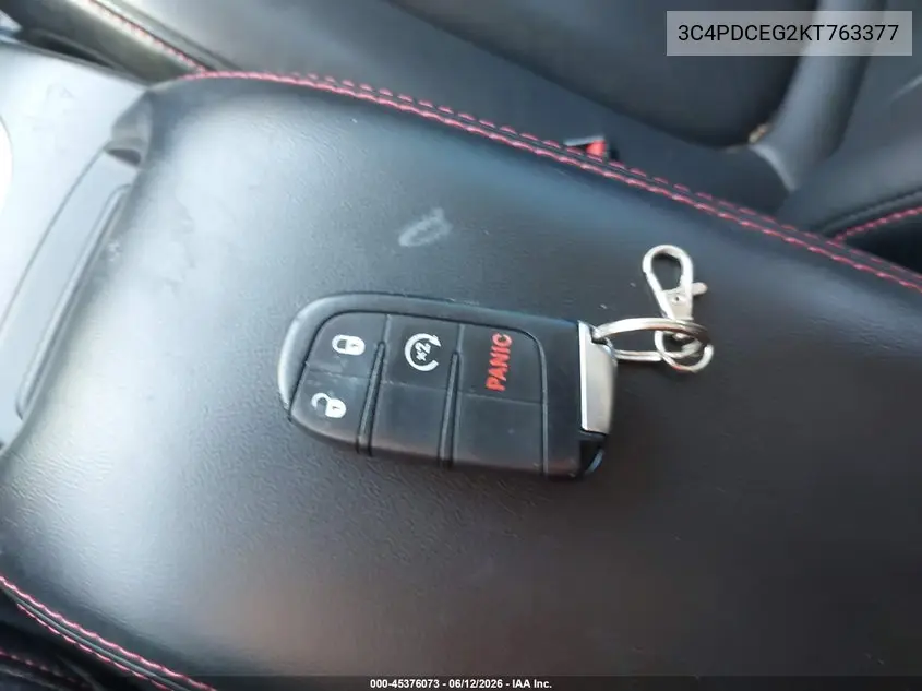 2019 Dodge Journey Gt VIN: 3C4PDCEG2KT763377 Lot: 45376073