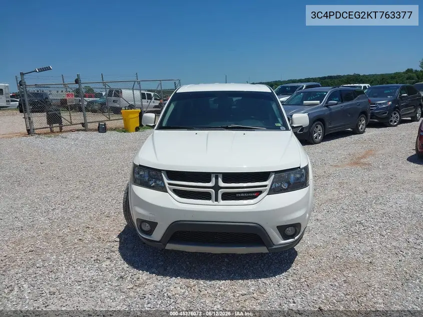 2019 Dodge Journey Gt VIN: 3C4PDCEG2KT763377 Lot: 45376073