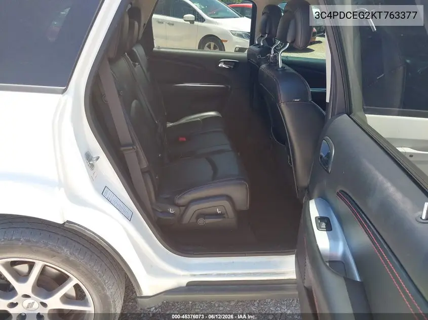 2019 Dodge Journey Gt VIN: 3C4PDCEG2KT763377 Lot: 45376073