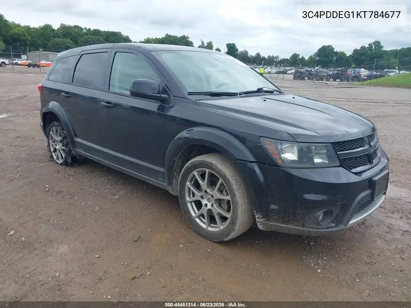 2019 Dodge Journey Gt Awd VIN: 3C4PDDEG1KT784677 Lot: 45451314