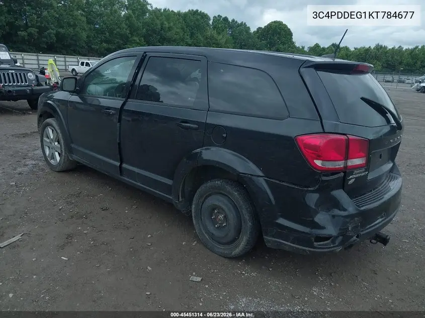 2019 Dodge Journey Gt Awd VIN: 3C4PDDEG1KT784677 Lot: 45451314