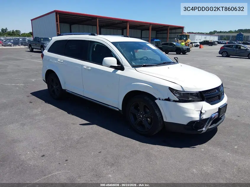2019 Dodge Journey Crossroad Awd VIN: 3C4PDDGG2KT860632 Lot: 45455836