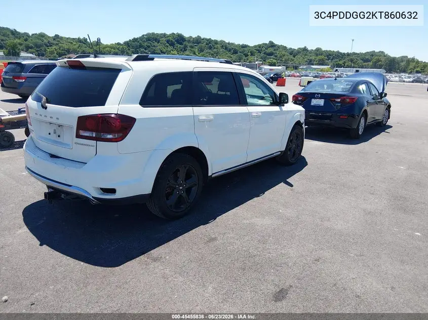 2019 Dodge Journey Crossroad Awd VIN: 3C4PDDGG2KT860632 Lot: 45455836