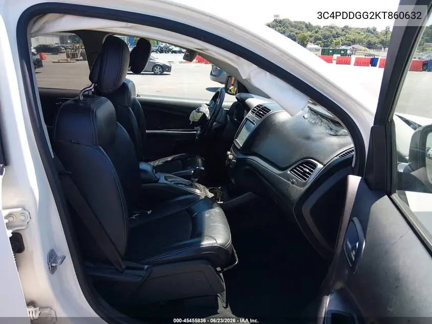2019 Dodge Journey Crossroad Awd VIN: 3C4PDDGG2KT860632 Lot: 45455836