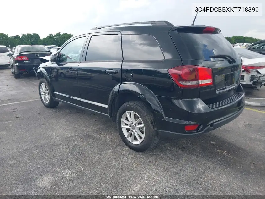 2019 Dodge Journey Se VIN: 3C4PDCBBXKT718390 Lot: 45548243