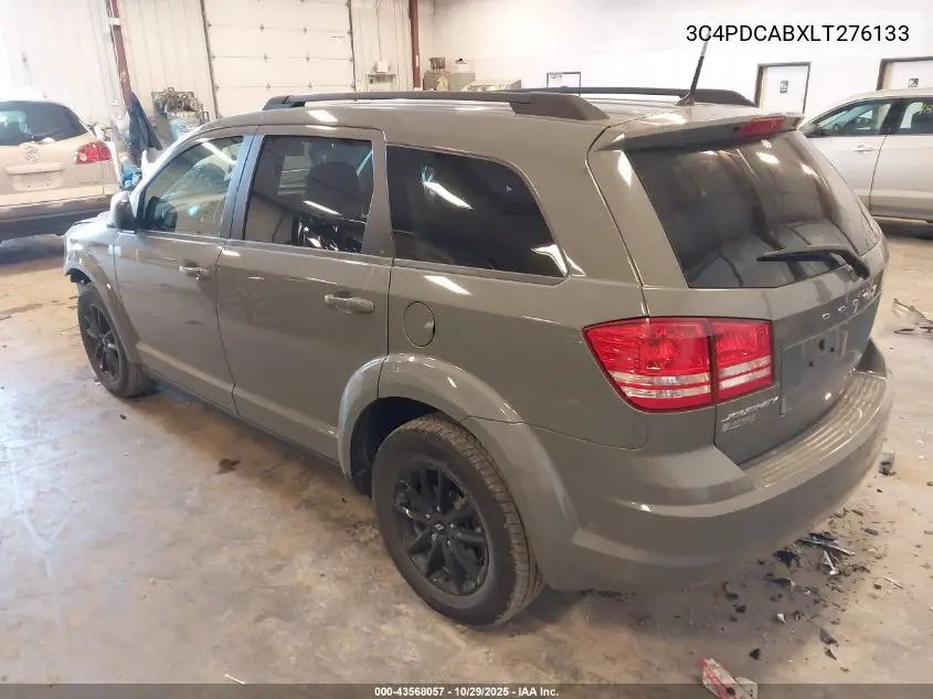 3C4PDCABXLT276133 2020 Dodge Journey Se Value