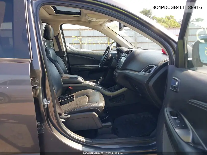 2020 Dodge Journey Crossroad VIN: 3C4PDCGB4LT188816 Lot: 45579675