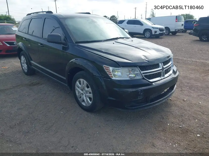 2020 Dodge Journey Se Value VIN: 3C4PDCAB5LT180460 Lot: 45658040
