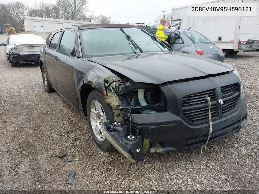 2005 Dodge Magnum Se VIN: 2D8FV48V95H596121 Lot: 44557103