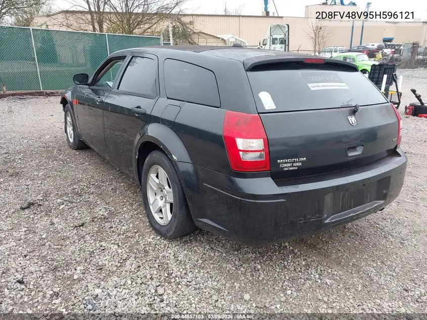 2005 Dodge Magnum Se VIN: 2D8FV48V95H596121 Lot: 44557103