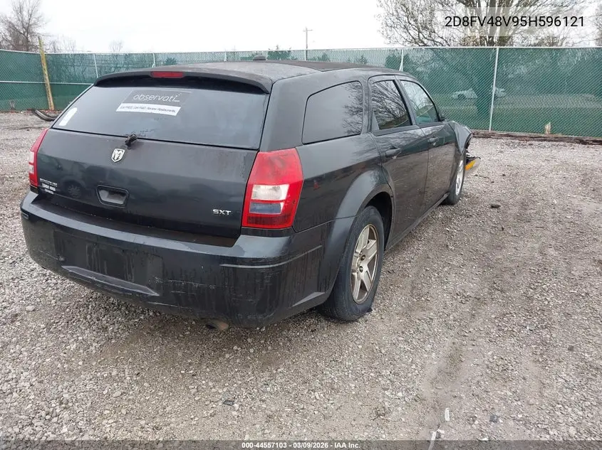 2005 Dodge Magnum Se VIN: 2D8FV48V95H596121 Lot: 44557103