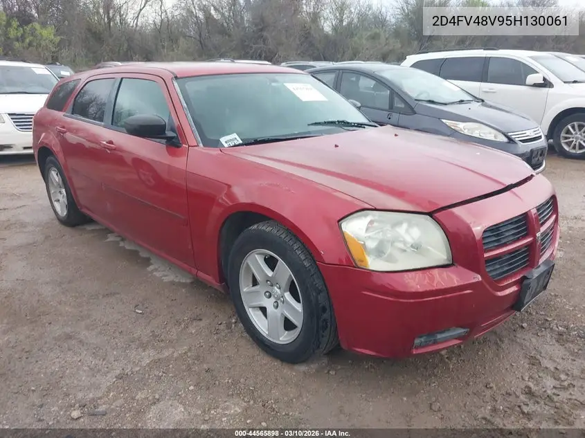 2005 Dodge Magnum Se VIN: 2D4FV48V95H130061 Lot: 44565898