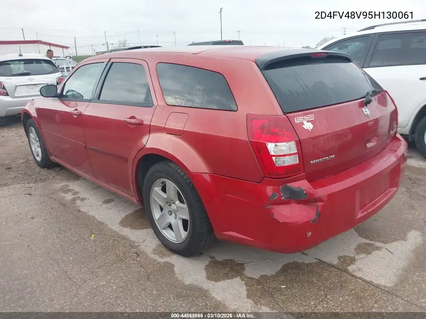 2005 Dodge Magnum Se VIN: 2D4FV48V95H130061 Lot: 44565898