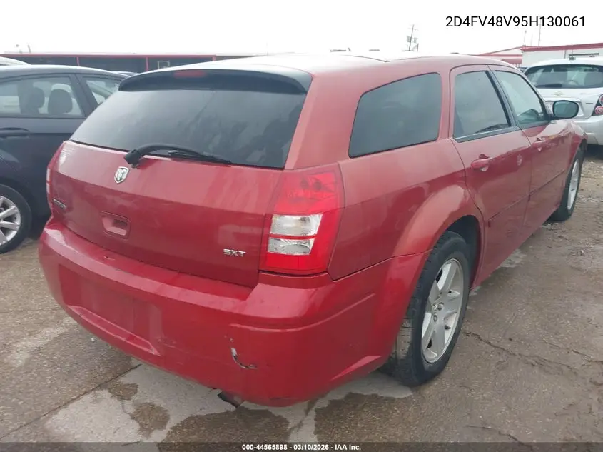 2005 Dodge Magnum Se VIN: 2D4FV48V95H130061 Lot: 44565898