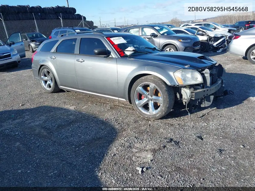 2005 Dodge Magnum Rt VIN: 2D8GV58295H545668 Lot: 44840172