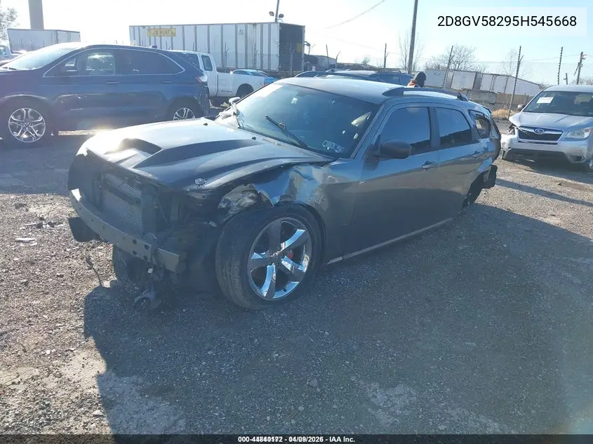 2005 Dodge Magnum Rt VIN: 2D8GV58295H545668 Lot: 44840172