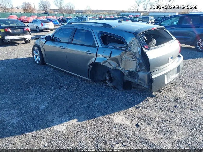 2005 Dodge Magnum Rt VIN: 2D8GV58295H545668 Lot: 44840172
