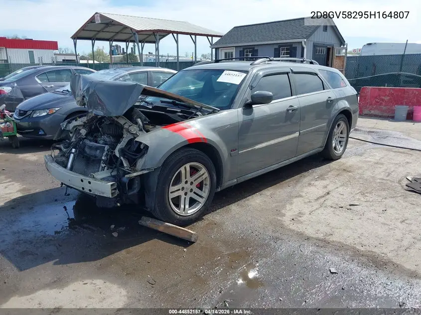 2005 Dodge Magnum Rt VIN: 2D8GV58295H164807 Lot: 44852157