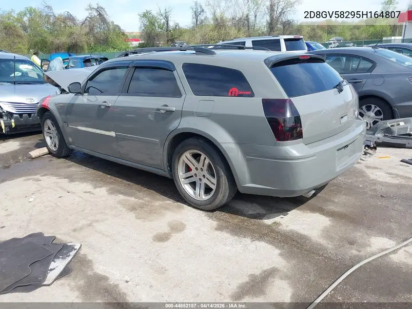 2005 Dodge Magnum Rt VIN: 2D8GV58295H164807 Lot: 44852157