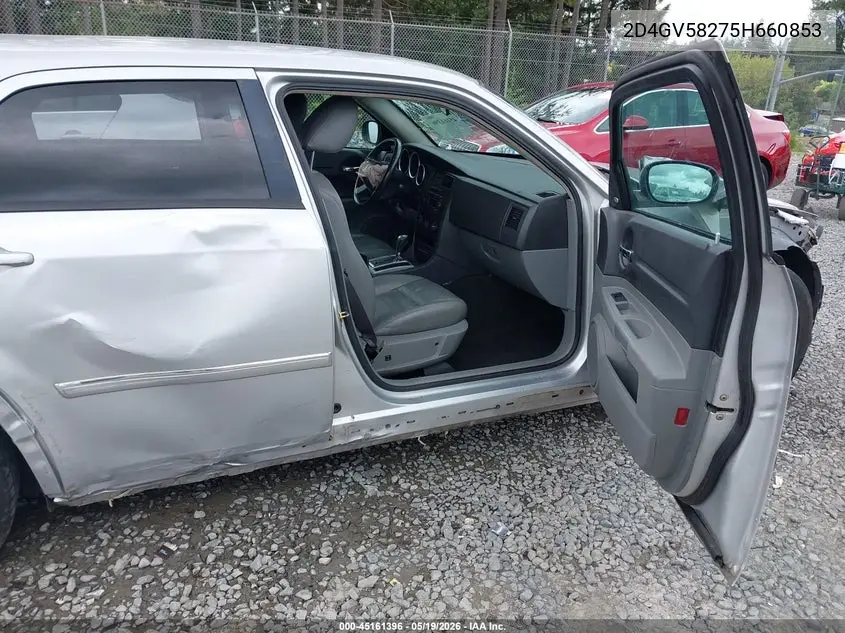 2005 Dodge Magnum Rt VIN: 2D4GV58275H660853 Lot: 45161396