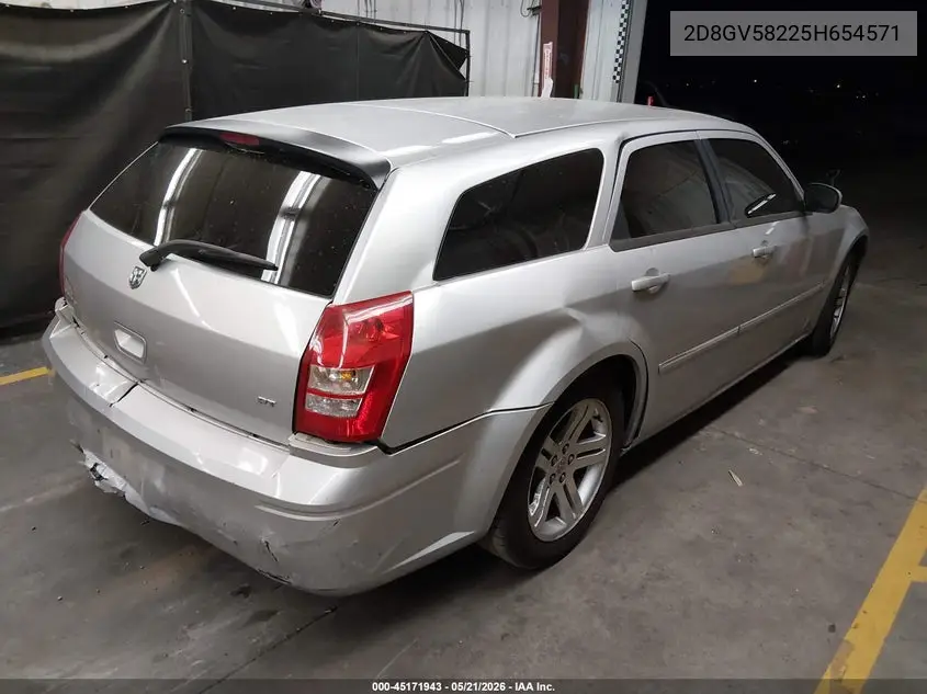 2005 Dodge Magnum Rt VIN: 2D8GV58225H654571 Lot: 45171943