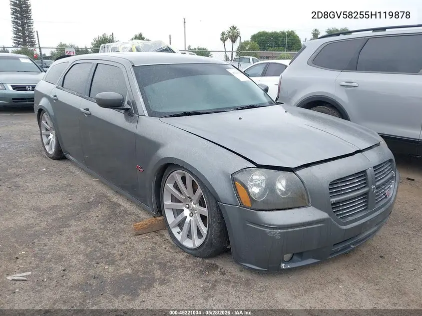 2005 Dodge Magnum Rt VIN: 2D8GV58255H119878 Lot: 45221034