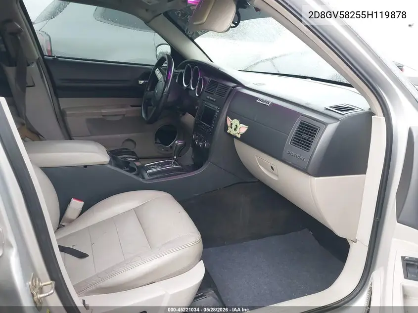2005 Dodge Magnum Rt VIN: 2D8GV58255H119878 Lot: 45221034