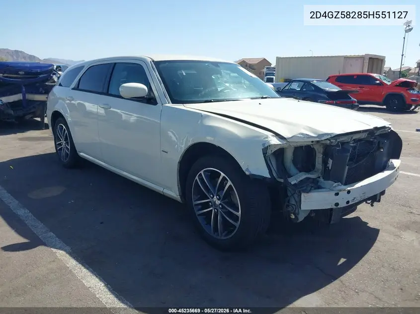 2005 Dodge Magnum Rt VIN: 2D4GZ58285H551127 Lot: 45235669