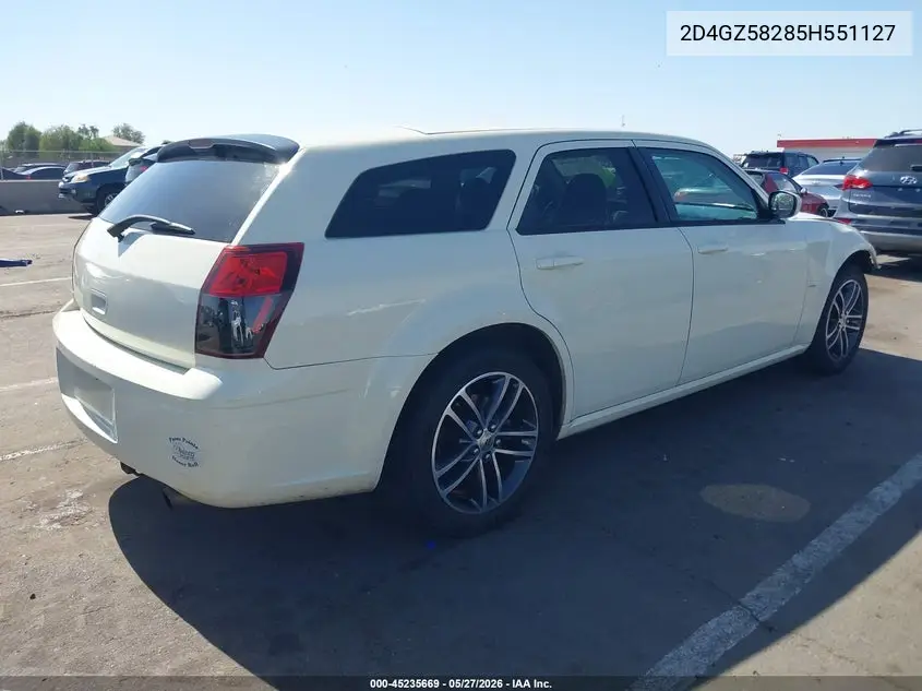 2005 Dodge Magnum Rt VIN: 2D4GZ58285H551127 Lot: 45235669