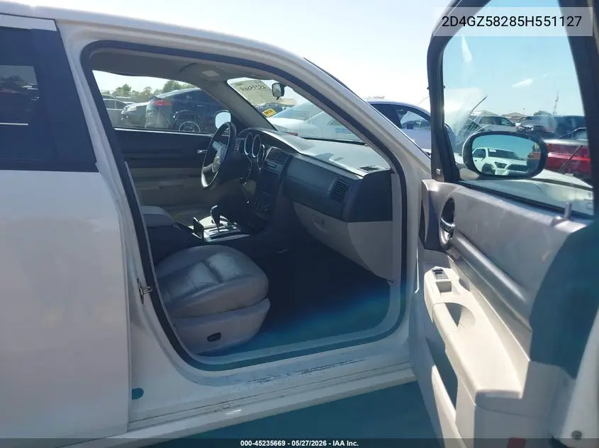 2005 Dodge Magnum Rt VIN: 2D4GZ58285H551127 Lot: 45235669