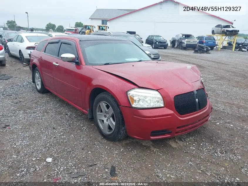 2005 Dodge Magnum Se VIN: 2D4FV48V55H129327 Lot: 45442930