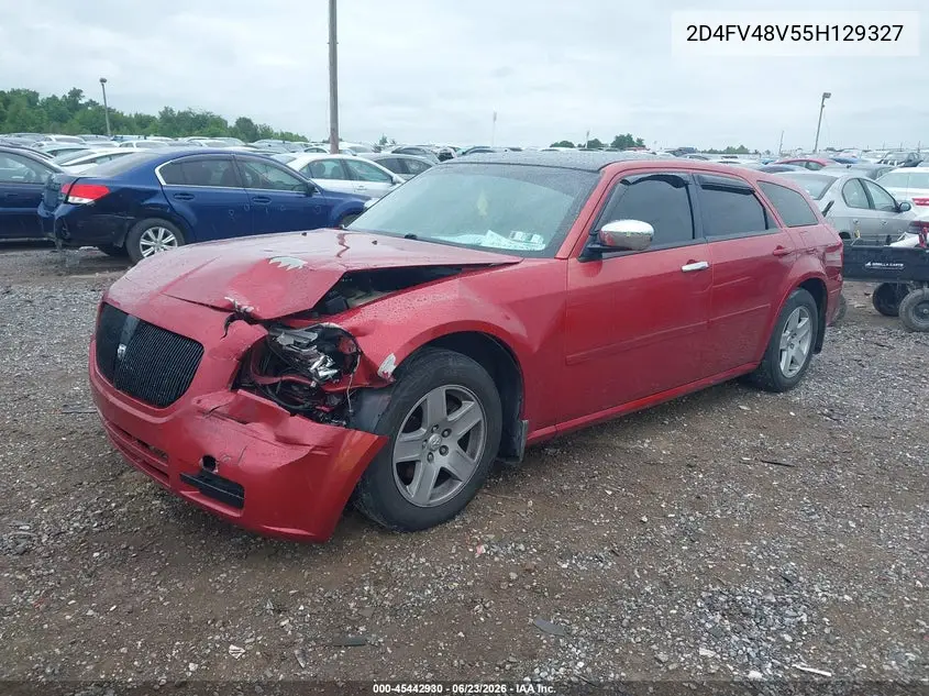 2005 Dodge Magnum Se VIN: 2D4FV48V55H129327 Lot: 45442930