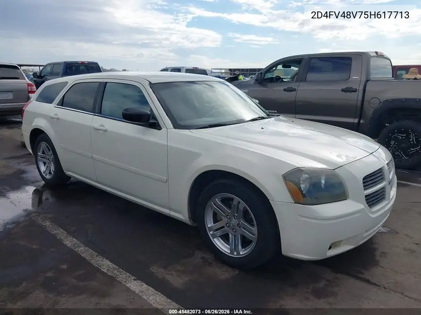 2005 Dodge Magnum Se VIN: 2D4FV48V75H617713 Lot: 45482073