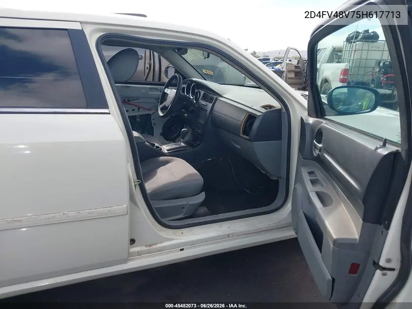 2005 Dodge Magnum Se VIN: 2D4FV48V75H617713 Lot: 45482073