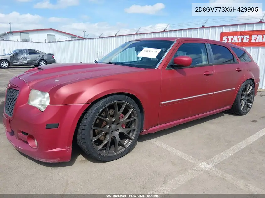 2006 Dodge Magnum Srt8 VIN: 2D8GV773X6H429905 Lot: 45052401