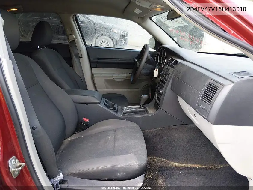 2006 Dodge Magnum VIN: 2D4FV47V16H413010 Lot: 45125163