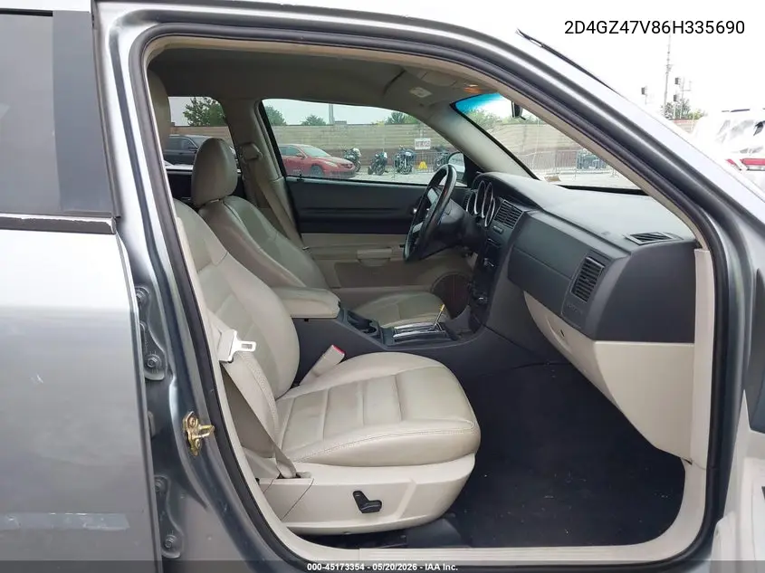 2006 Dodge Magnum Sxt VIN: 2D4GZ47V86H335690 Lot: 45173354