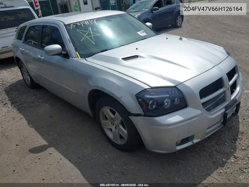 2006 Dodge Magnum VIN: 2D4FV47V66H126164 Lot: 45319114