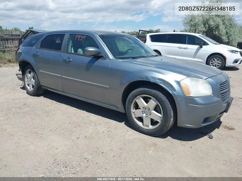 2006 Dodge Magnum Rt VIN: 2D8GZ57226H348185 Lot: 45377939