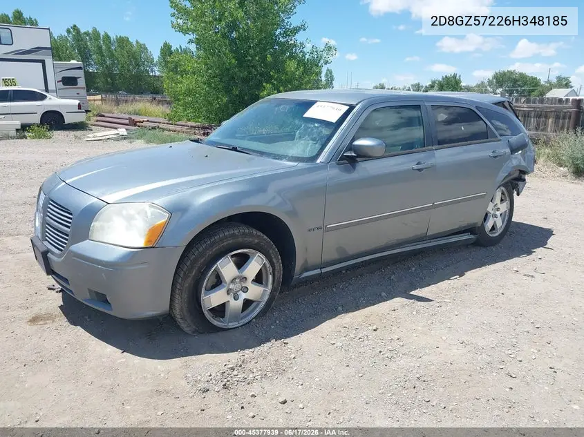 2006 Dodge Magnum Rt VIN: 2D8GZ57226H348185 Lot: 45377939