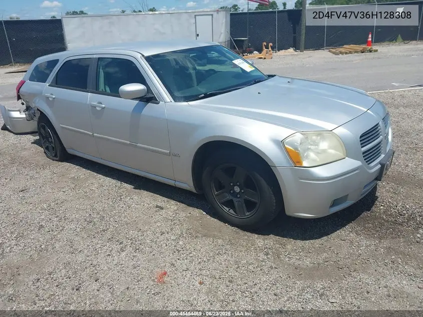2006 Dodge Magnum VIN: 2D4FV47V36H128308 Lot: 45454469