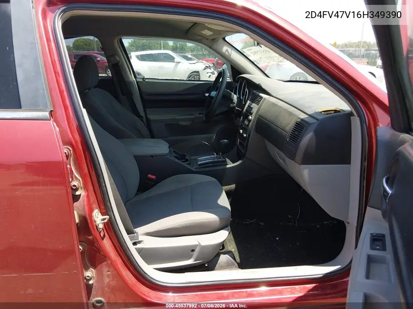 2006 Dodge Magnum VIN: 2D4FV47V16H349390 Lot: 45537992