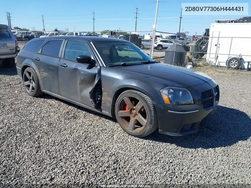 2006 Dodge Magnum Srt8 VIN: 2D8GV77306H444431 Lot: 45597002