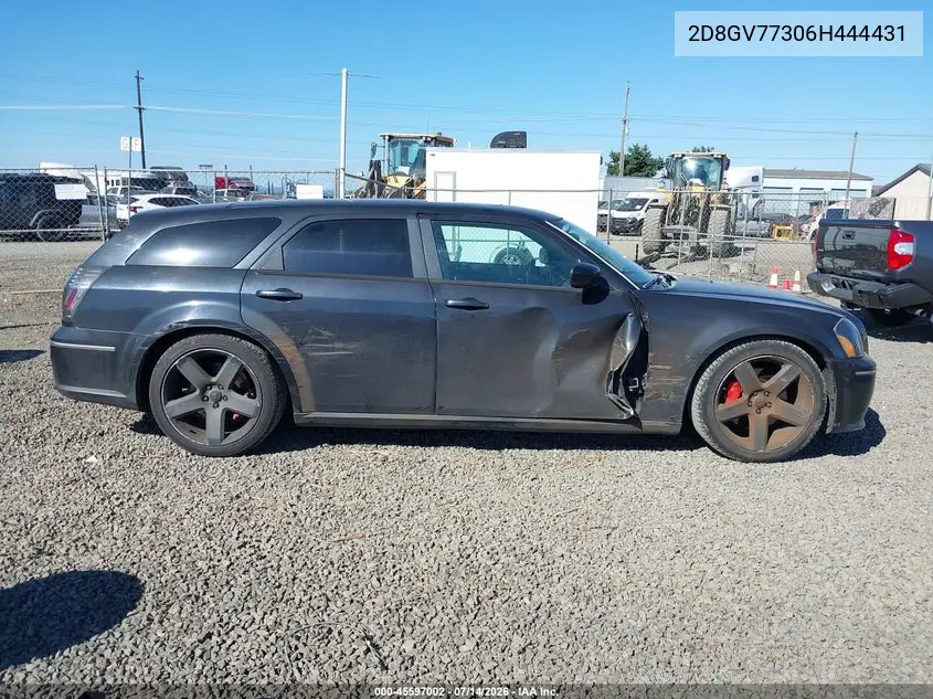 2006 Dodge Magnum Srt8 VIN: 2D8GV77306H444431 Lot: 45597002
