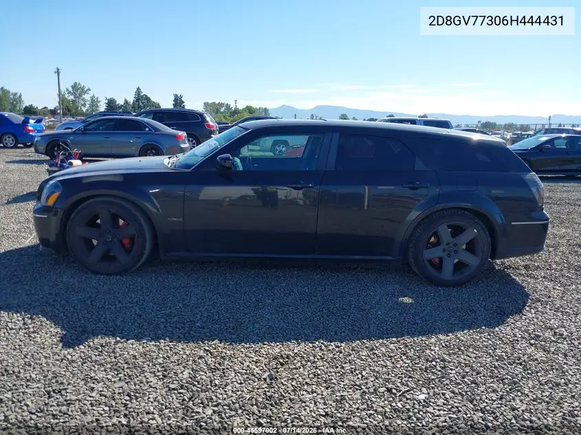 2006 Dodge Magnum Srt8 VIN: 2D8GV77306H444431 Lot: 45597002